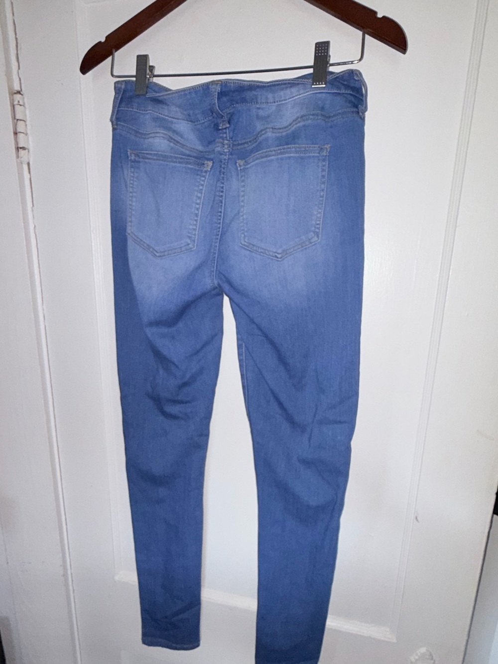 Celebrity Pink Light Blue Skinny Jeans